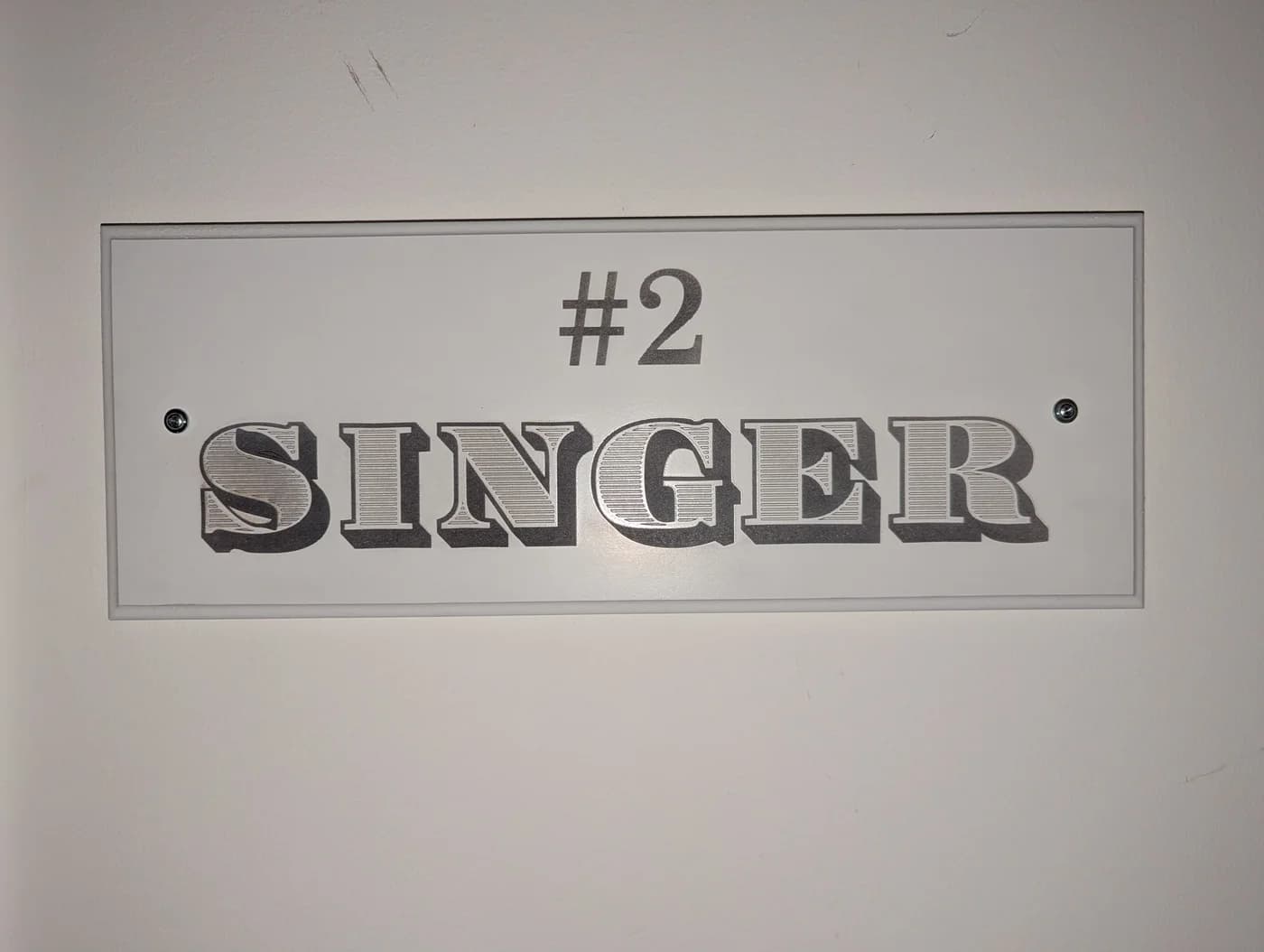 Chambre 2 - Singer